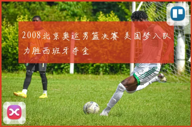 2008北京奥运男篮决赛 美国梦八队力胜西班牙夺金
